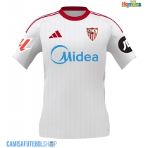 Camisa de time de futebol Sevilla Alexis Sanchez #10 Replicas 1º Equipamento 2025-26 Manga Curta
